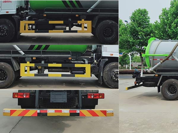 东风专底11方吸污车